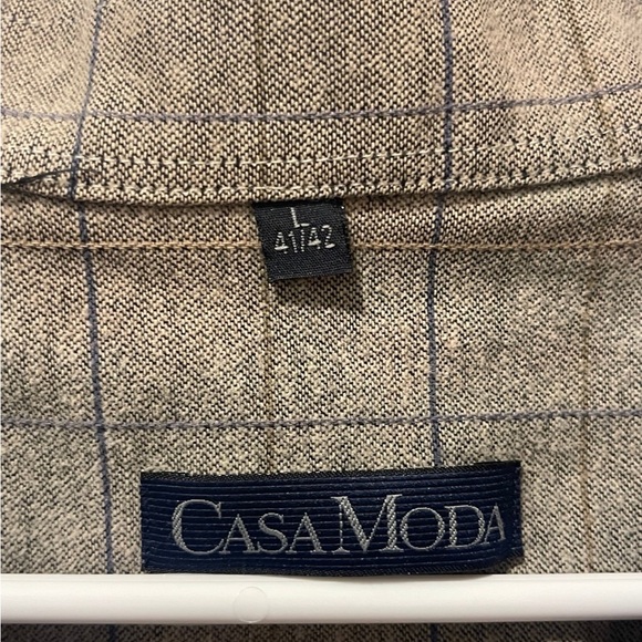 Casa Moda Men's Gray Button up Size L - Picture 4 of 6